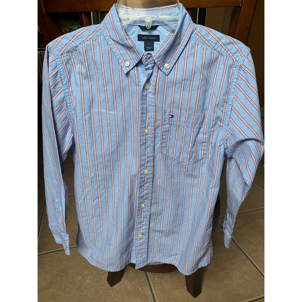 Tommy Hilfiger boys button down shirt
